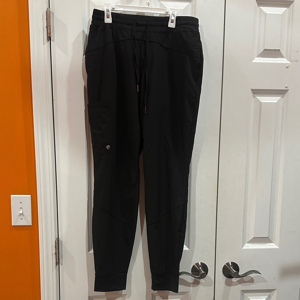 NWOT Barco Uniforms Black Jogger Sweatpants size S